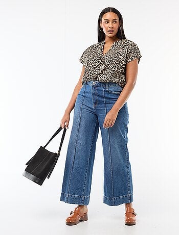 Blouse légère à manches courtes