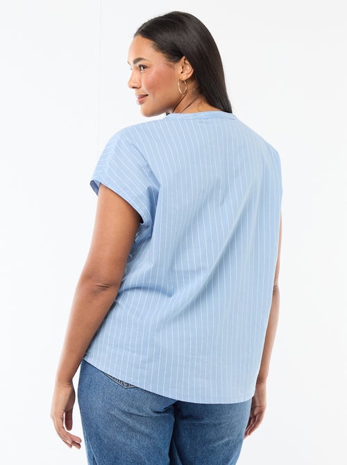 Blouse légère à manches courtes - Kiabi