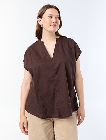 Blouse légère à manches courtes