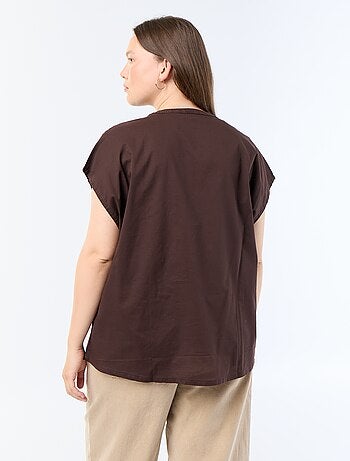 Blouse légère à manches courtes