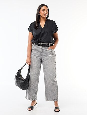 Blouse légère à manches courtes