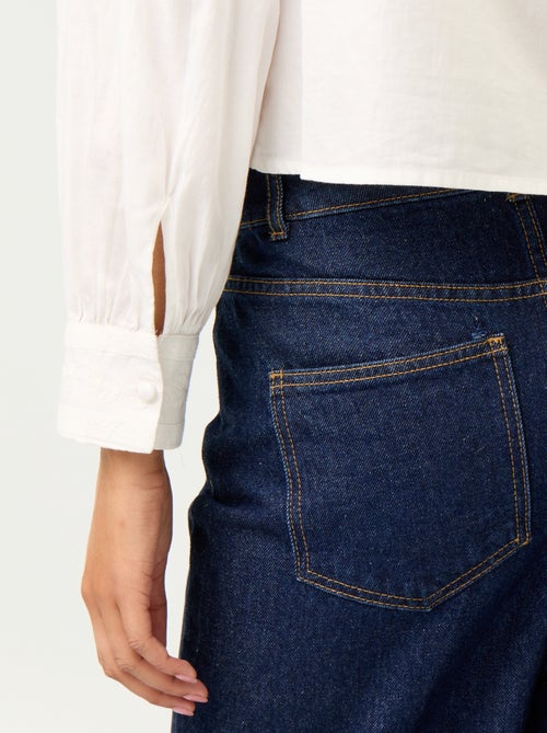 Blouse manches longues avec broderies - Kiabi Blouse manches longues avec broderies - Kiabi