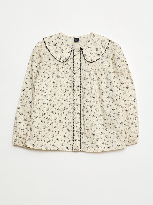 Blouse met bloemenprint - Kiabi