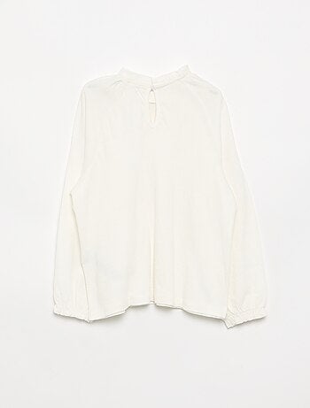 Blouse met blousestijl