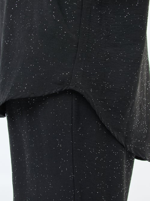 Blouse met glitters 'Only Carmakoma' - Kiabi