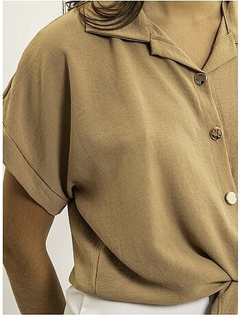 Blouse met knoopsluiting storm