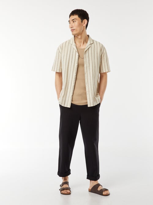 Blouse met korte mouw - Kiabi