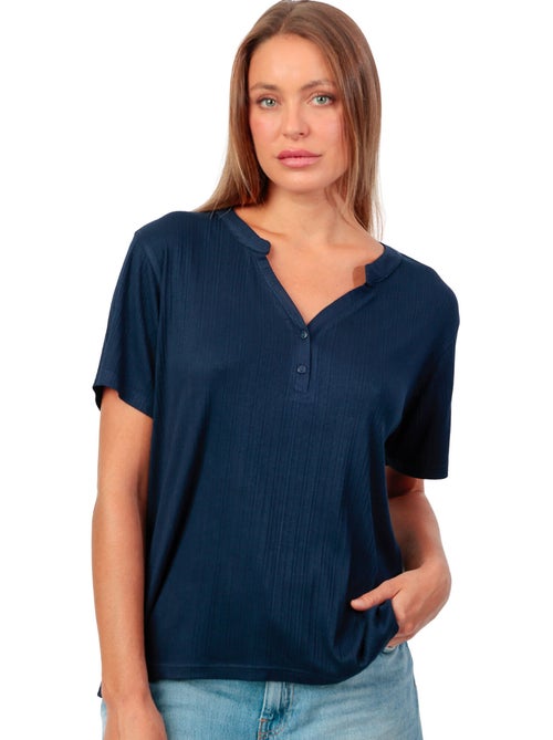 Blouse met korte mouwen - Kiabi Blouse met korte mouwen - Kiabi
