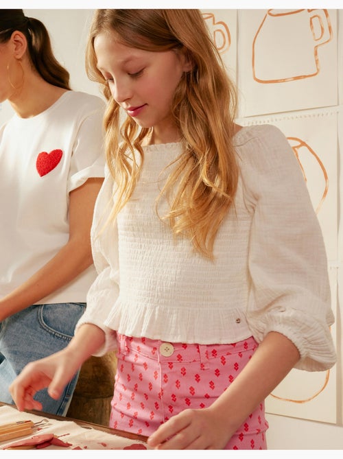 Blouse met lange mouwen, MO Fashion - Kiabi