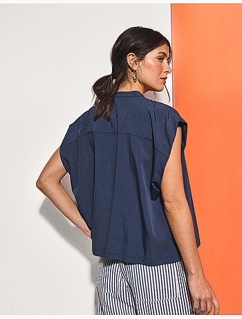 Blouse met Lyocell, MO Fashion