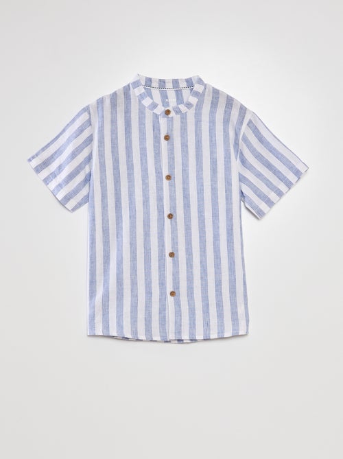 Blouse met maokraag - Kiabi