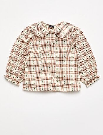 Blouse met motief