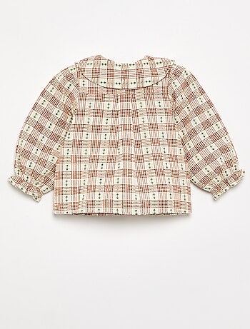 Blouse met motief