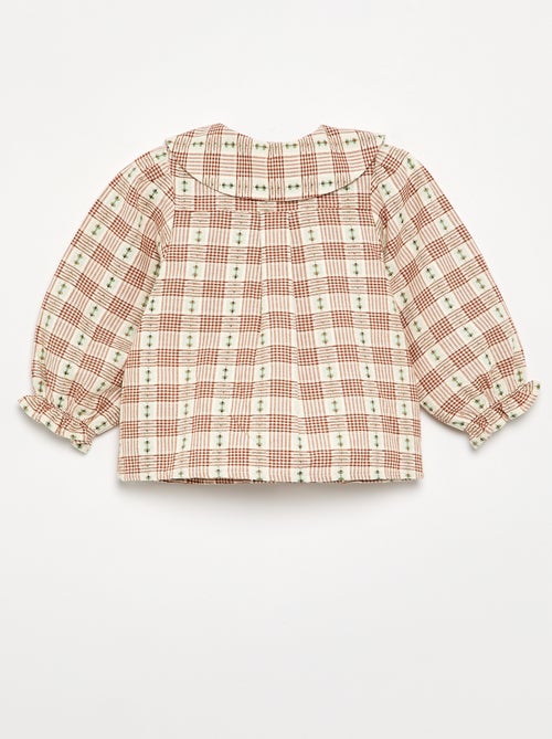Blouse met motief - Kiabi