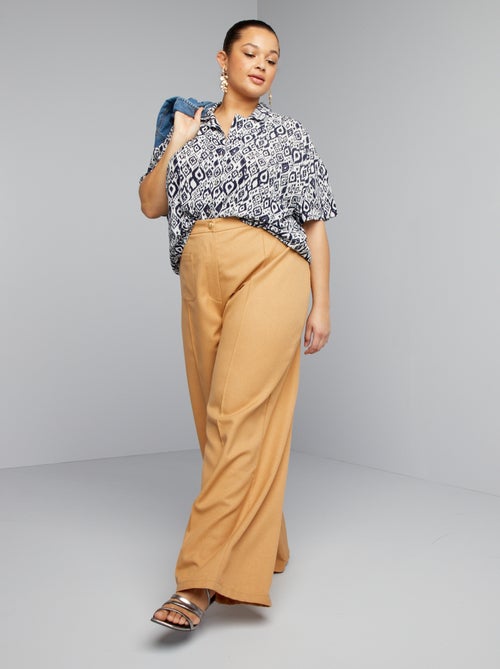 Blouse met motiefjes - Kiabi