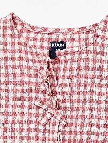 Blouse met 'vogel'-print