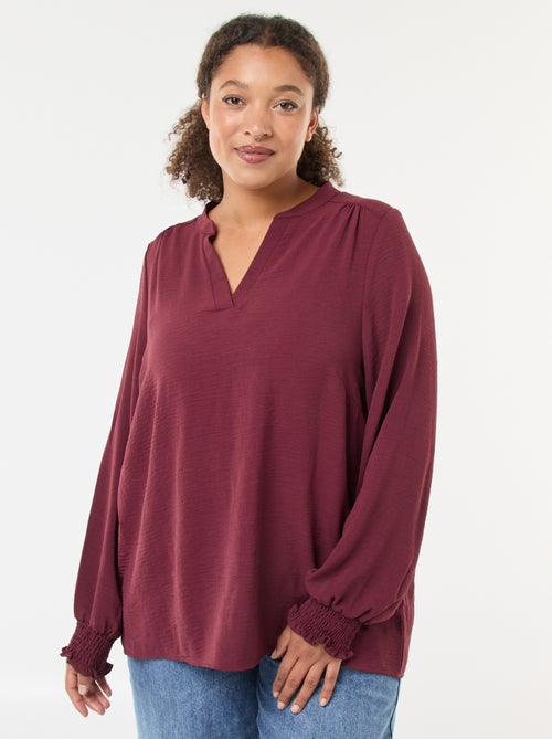 Blouse 'Only Carmakoma' - Kiabi