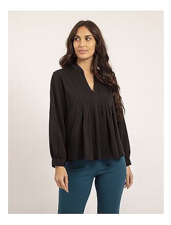 Blouse plissée oana
