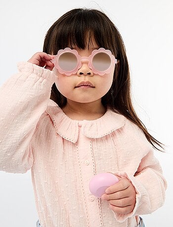 Blouse plumetis en gaze de coton