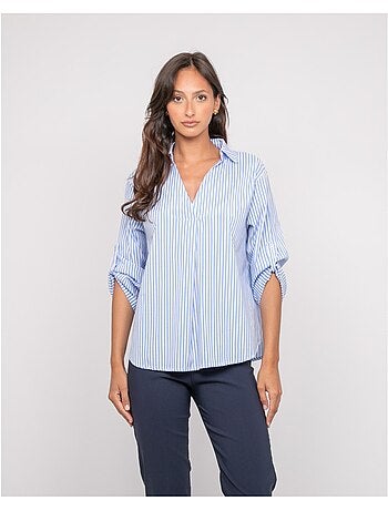 Blouse rayures OVANE