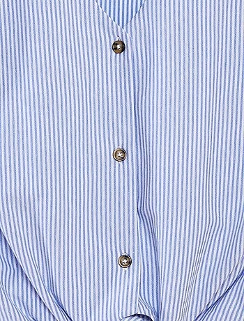 Blouse sans manches boutonnée et nouée 'JDY'