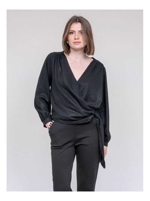 Blouse satinée onesta - Kiabi
