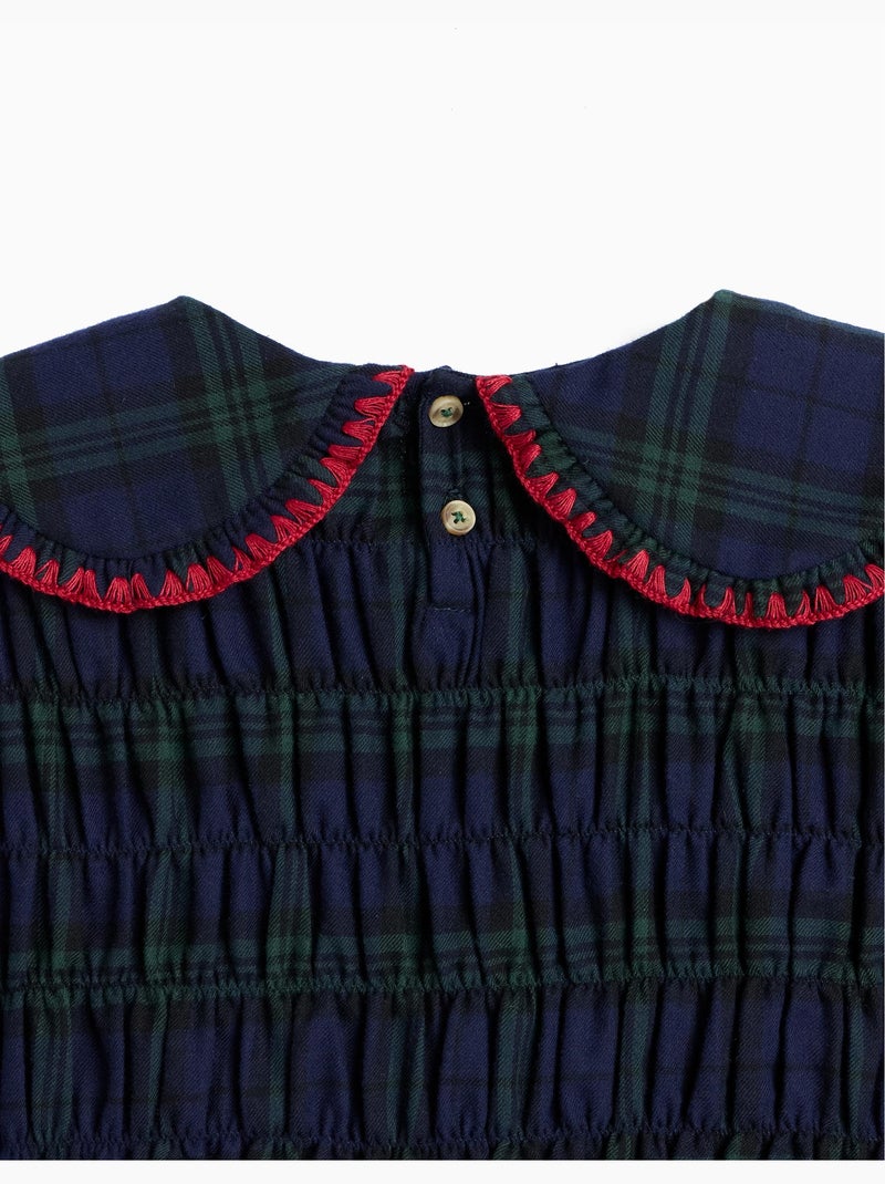 Blouse smockée, mo fashion Vert - Kiabi