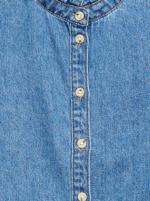 Blouse van denim - Kiabi