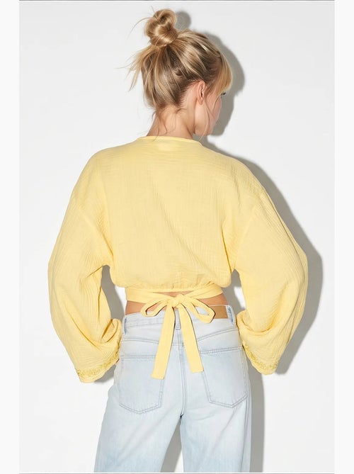 Blouse van katoen lucci - Kiabi
