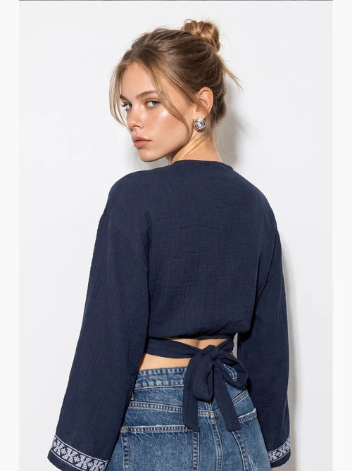 Blouse van katoen lucci - Kiabi