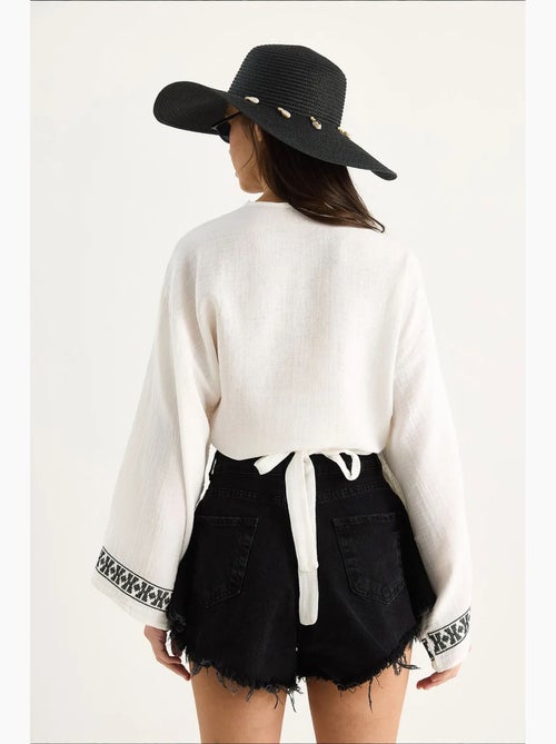 Blouse van katoen lucci - Kiabi