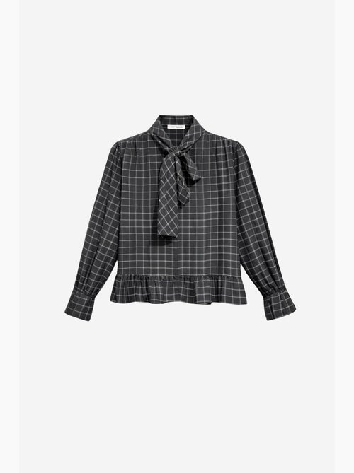 Blouse van katoen mixray - Kiabi