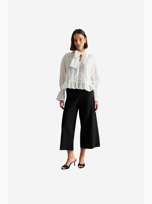 Blouse van katoen mixray - Kiabi