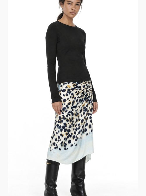 Blouse van katoenmix busem - Kiabi Blouse van katoenmix busem - Kiabi