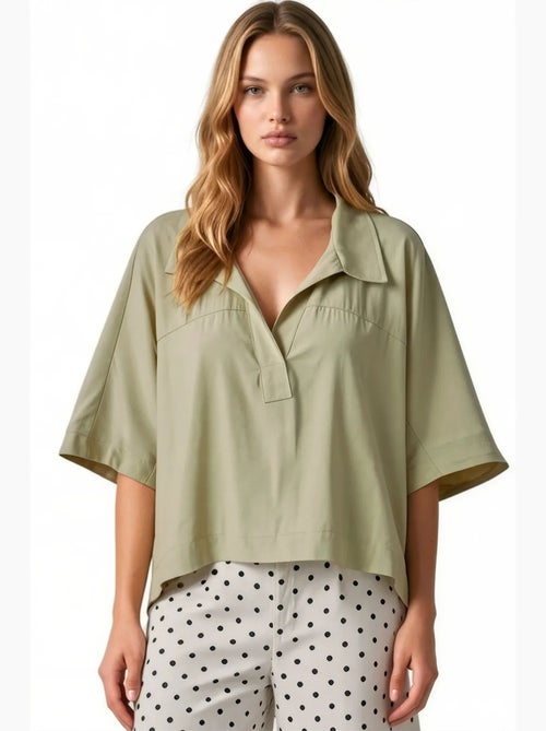 Blouse van modalmix busem - Kiabi