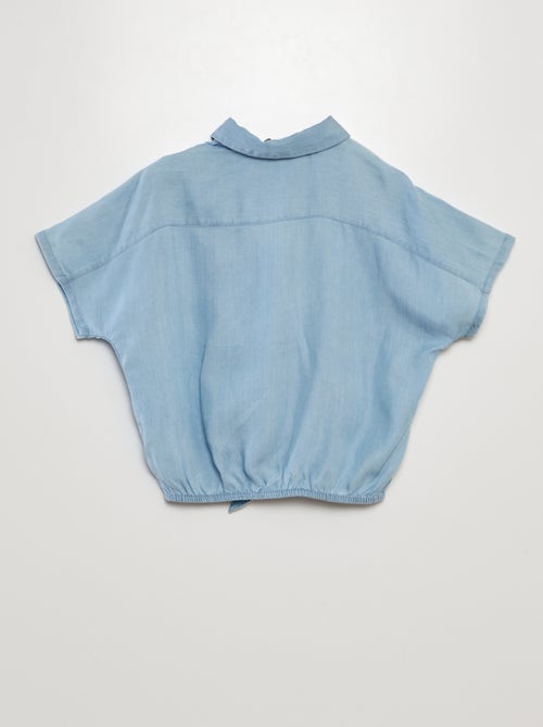 Blouse van tencel - Kiabi