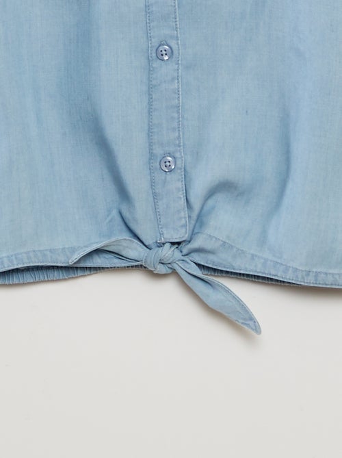 Blouse van tencel - Kiabi