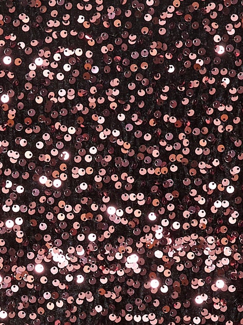 Blouse van velours met lovertjes - Kiabi