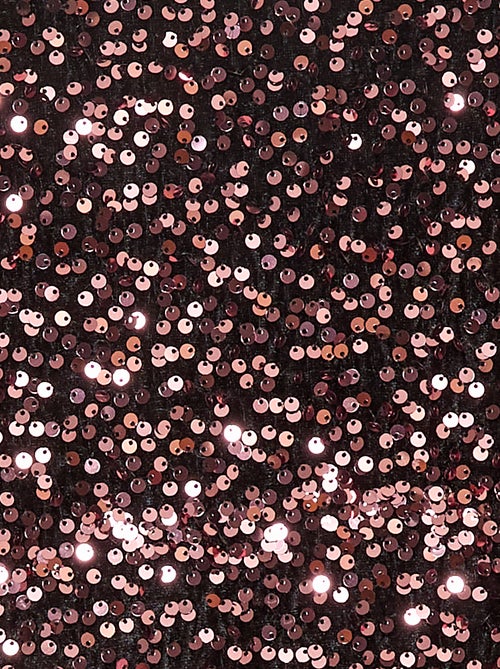 Blouse van velours met lovertjes - Kiabi