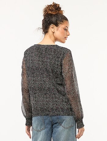 Blouse voile imprimé 'JDY'