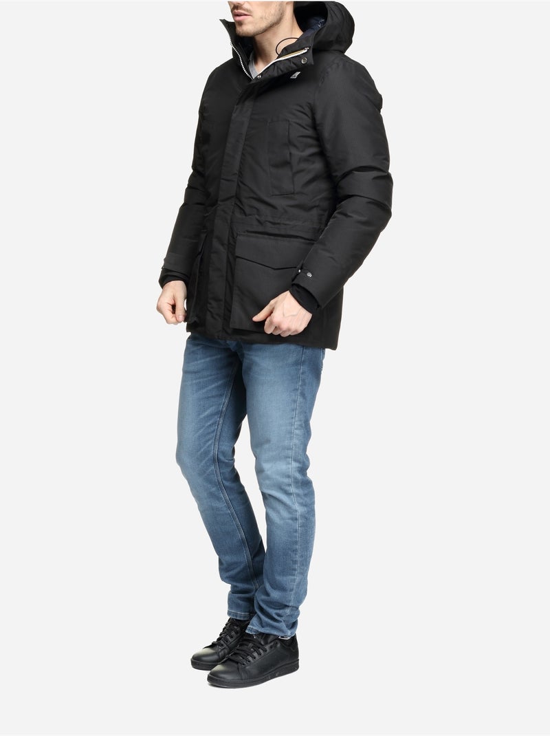 Blouson à capuche - K-Way Noir - Kiabi