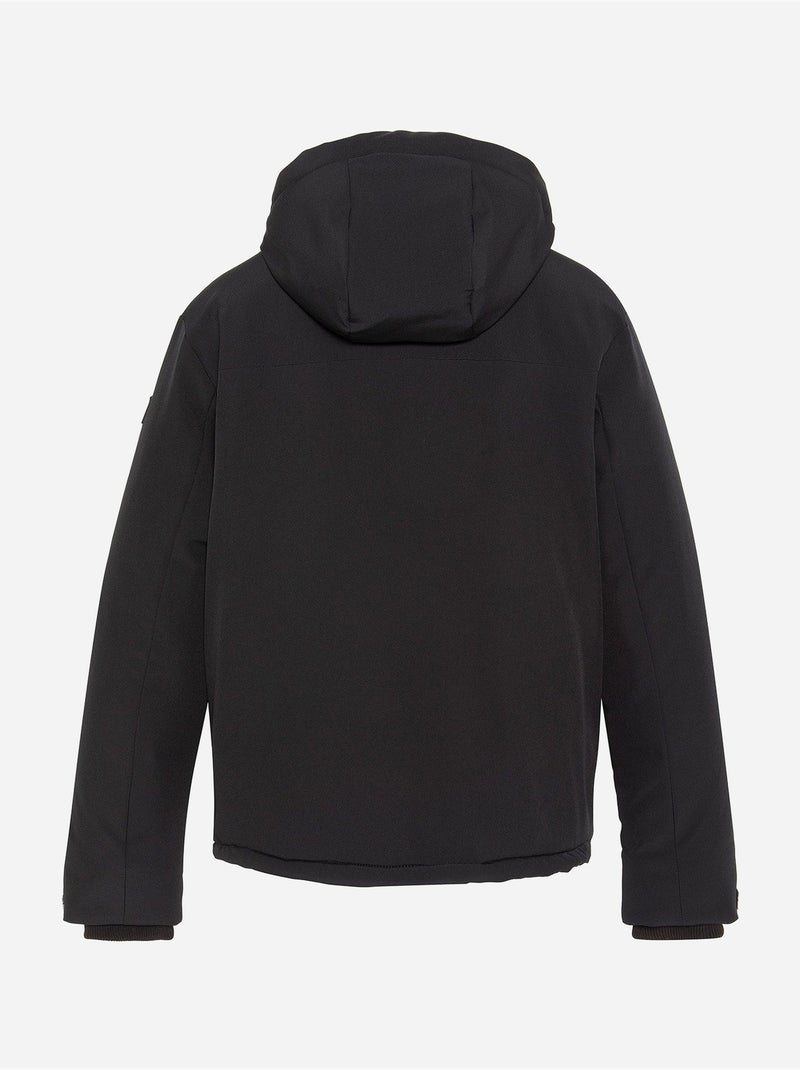 Blouson à capuche - schott Noir - Kiabi