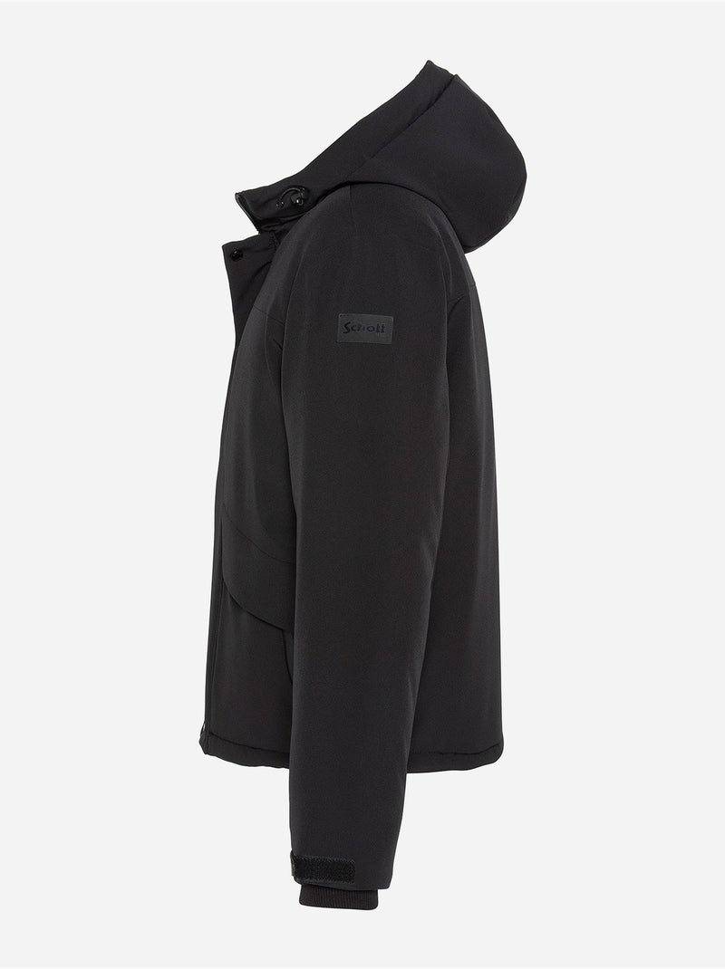 Blouson à capuche - schott Noir - Kiabi
