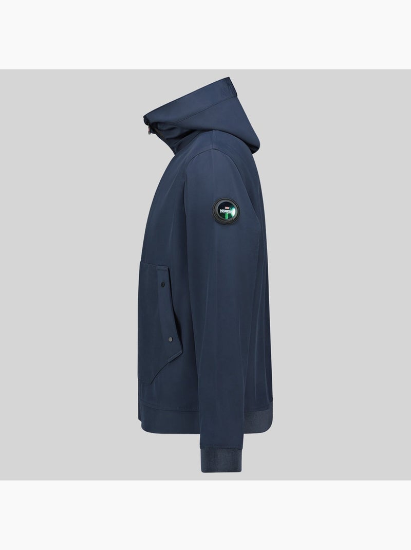 Blouson à capuche abralo – geographical norway Bleu marine - Kiabi