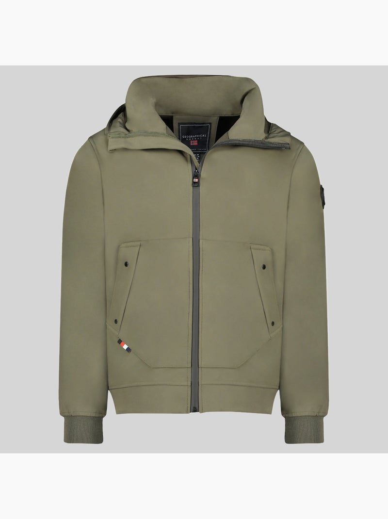Blouson à capuche abralo – geographical norway Kaki - Kiabi