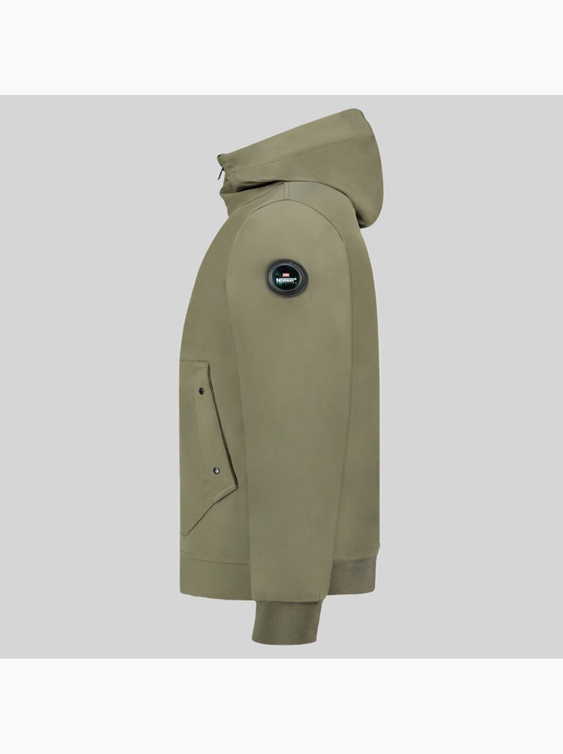 Blouson à capuche abralo – geographical norway Kaki - Kiabi