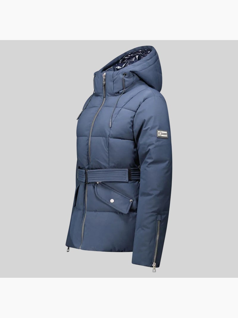 Blouson à capuche alfea – geographical norway Bleu marine - Kiabi