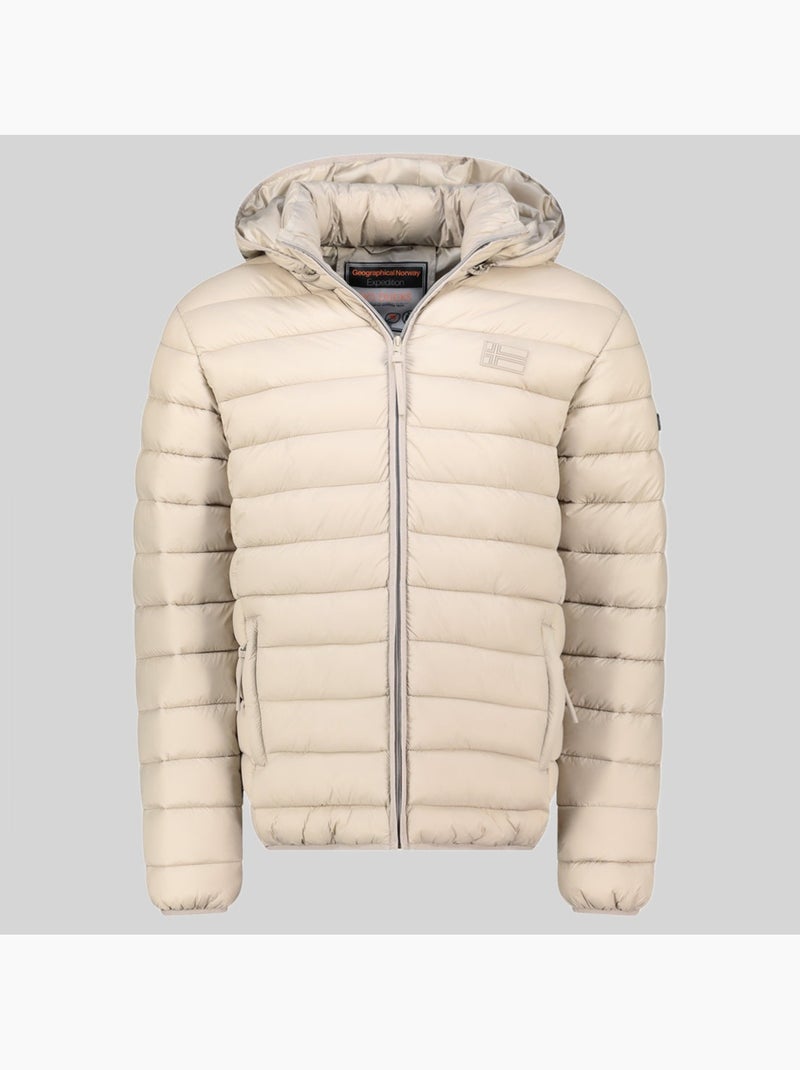 Blouson à capuche amichoko hood – geographical norway Beige - Kiabi