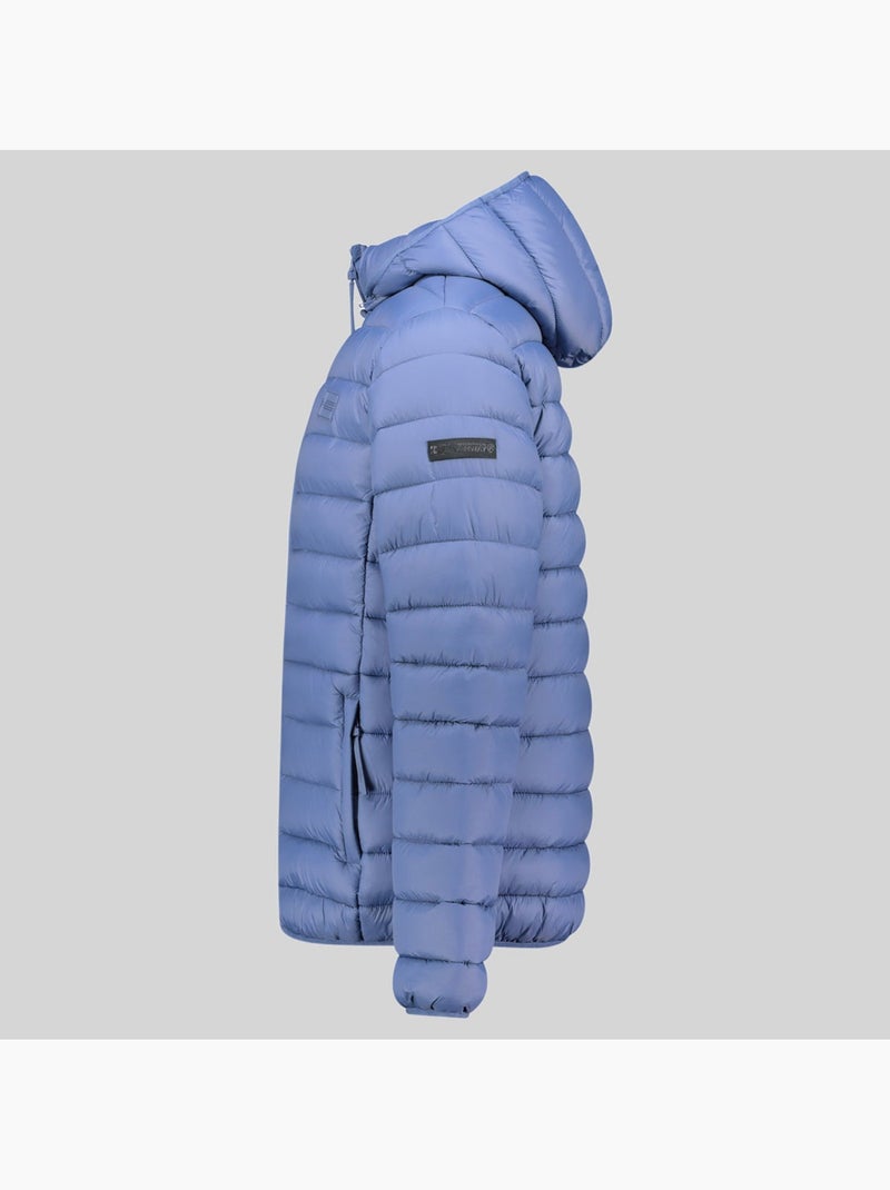 Blouson à capuche amichoko hood – geographical norway Bleu denim - Kiabi