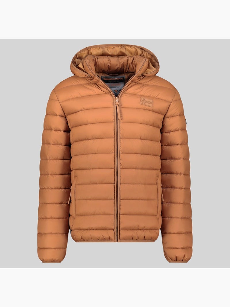 Blouson à capuche amichoko hood – geographical norway Camel - Kiabi